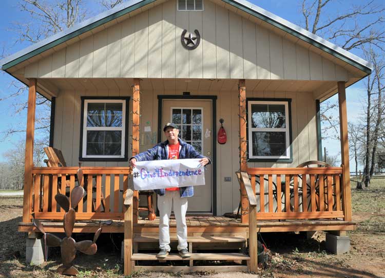 micro house, down home ranch