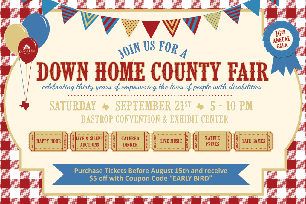 annual gala down home county fair